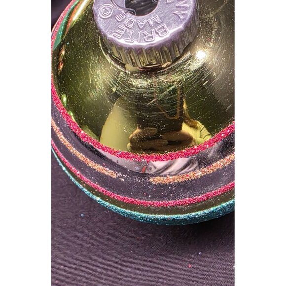 Christopher Radko Shiny Brite Vintage Style Glass Christmas Ornaments - Picture 2 of 7